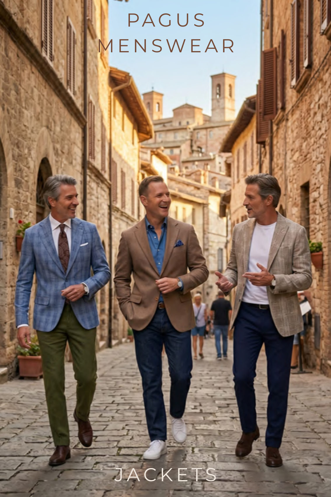Pagus Menswear Jacket Collection catalog cover