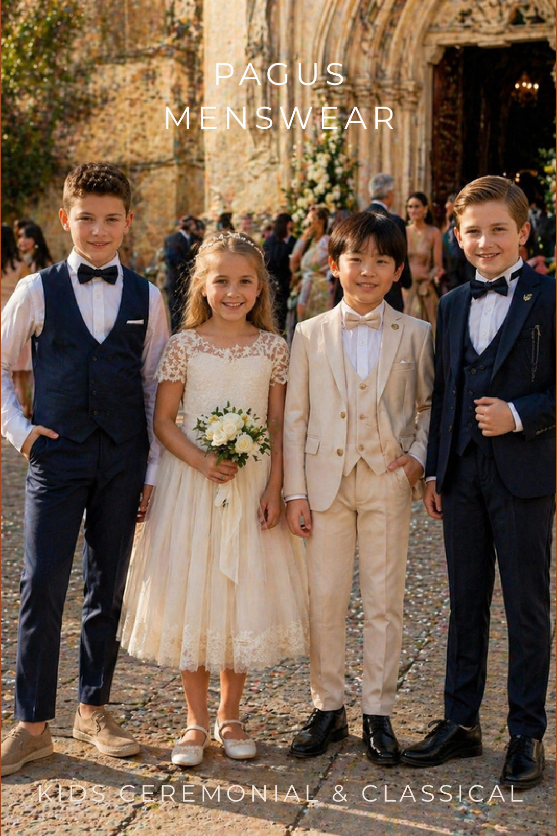 Pagus Menswear Kids Ceremonial and Classical catalog cover